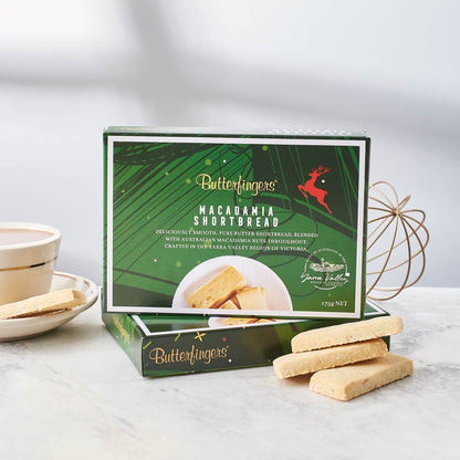 Seasonal Macadamia Shortbread